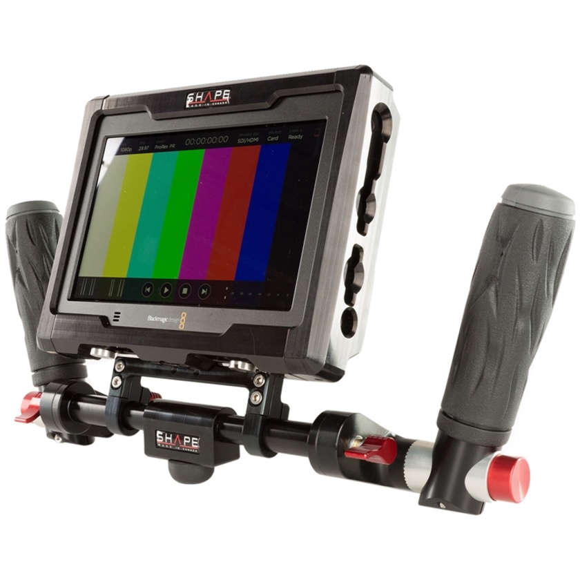 SHAPE ICON Director's Kit of Cage & Handles for Blackmagic Design Video Assist Monitor