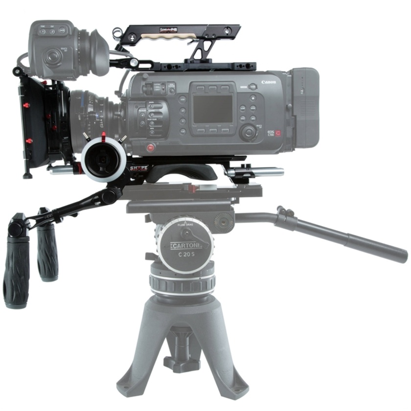SHAPE Canon C700 Matte Box Follow Focus Complete Rig Solution
