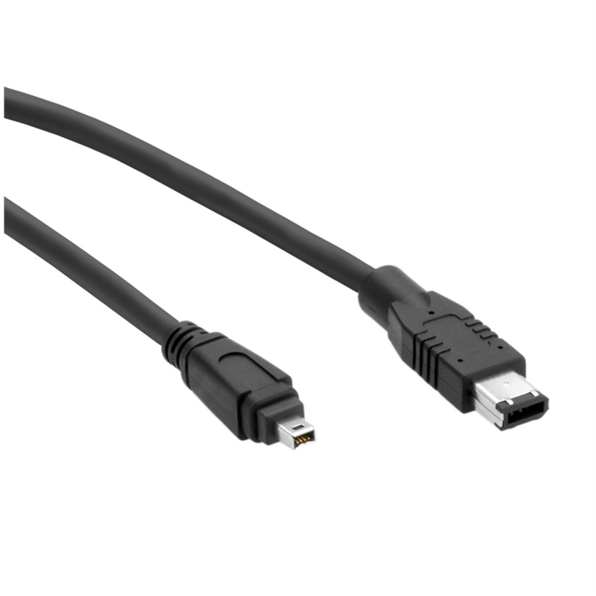 Pearstone FireWire 400 4-Pin to 6-Pin Cable - 6' (1.8 m)