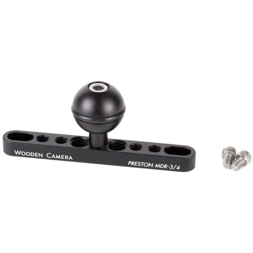 Wooden Camera Ultra Arm Ball with Mounting Bracket for Preston MDR3/MDR4
