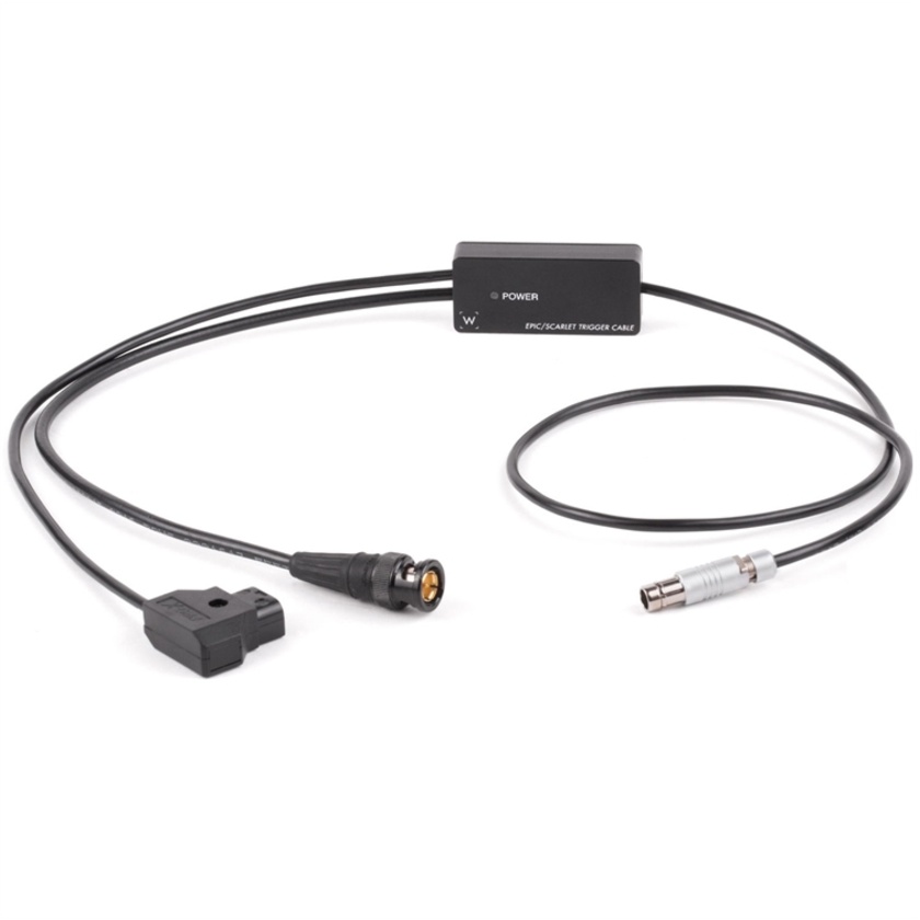 Wooden Camera 3-Pin Fischer Trigger Cable for Select RED Cameras (BNC)