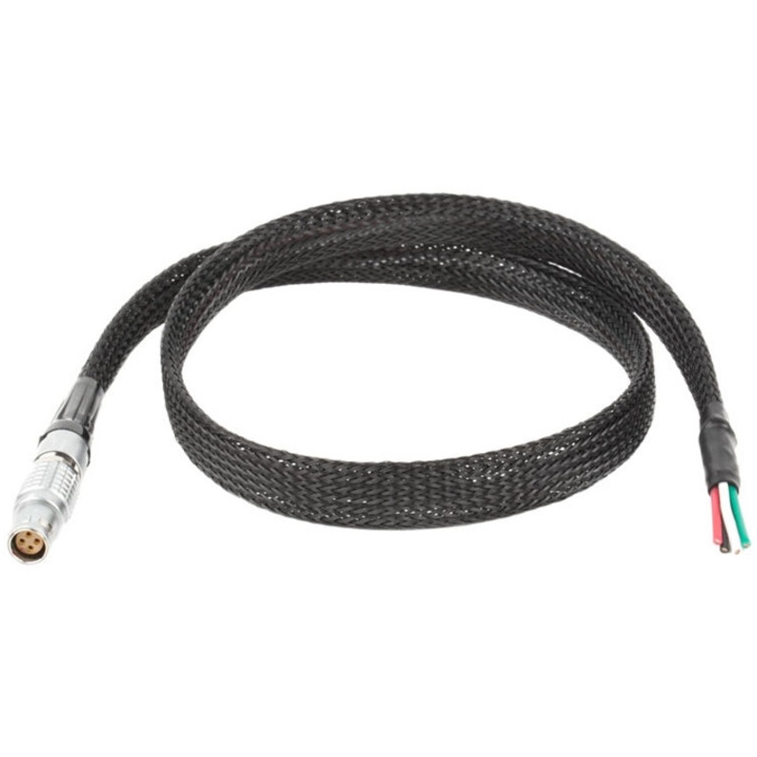 Wooden Camera Canon C300 Mark II FLEX LEMO to Flying Leads Power Cable (Straight, 24")