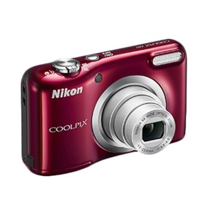 Nikon COOLPIX A10 Digital Camera (Red)