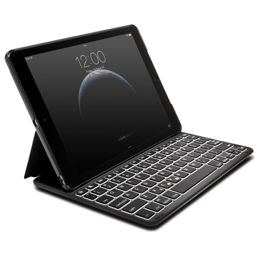 Kensington KeyFolio Thin X2 Plus for iPad Air 2 (Black)