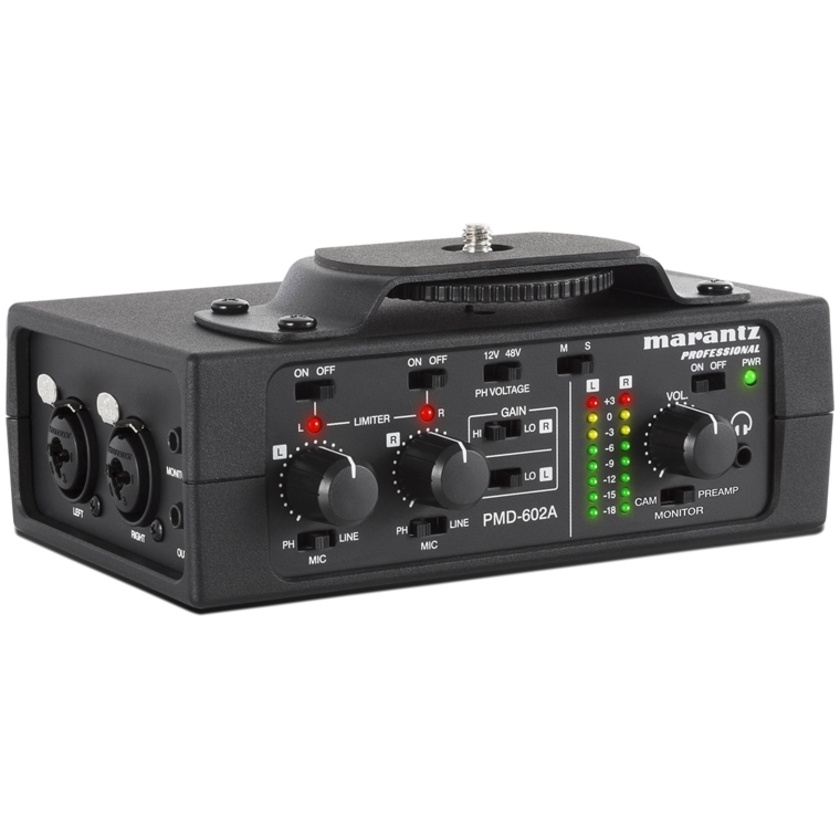 Marantz Professional PMD-602A 2-Channel DSLR Audio Interface