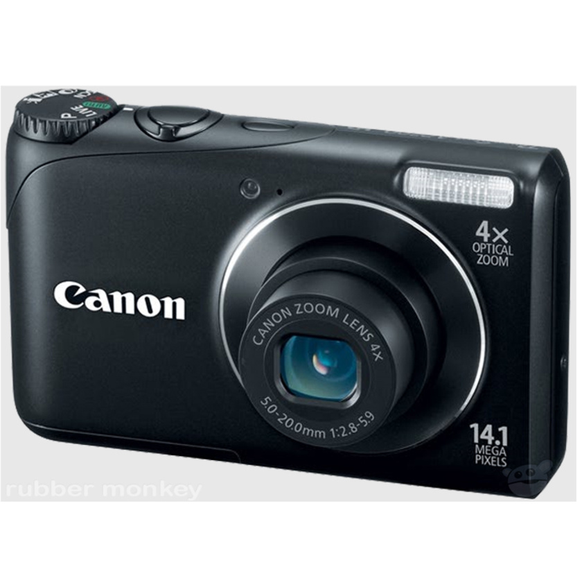 Canon Digital Powershot Camera Black - A2200
