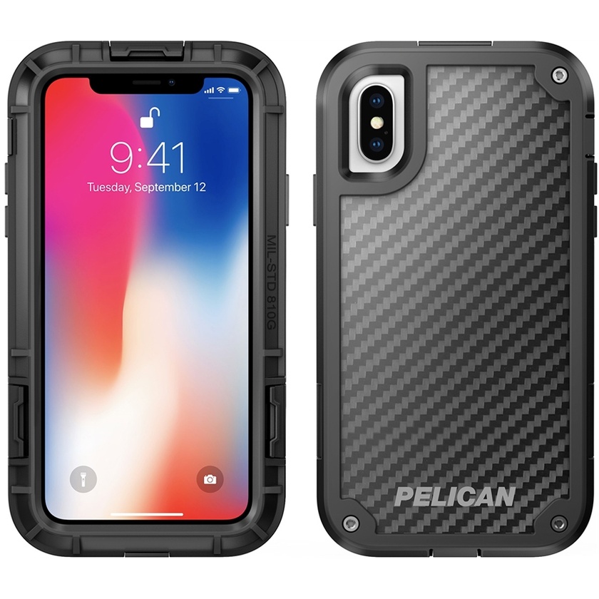 Pelican Shield Case For Apple iPhoneX (Black)