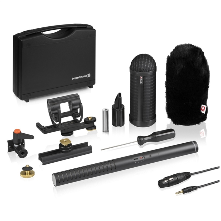 Beyerdynamic MCE 85 BA Condenser Shotgun Microphone Full Camera Kit
