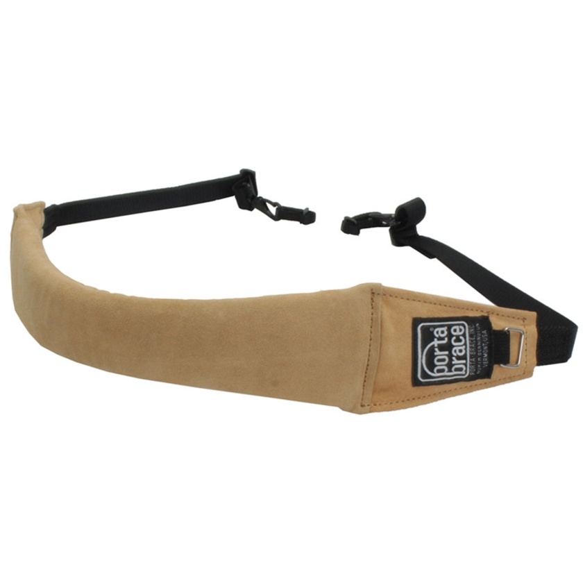 Porta Brace HB-40DVCAM Suede Shoulder Strap with CamC & Swivel Hook Clips