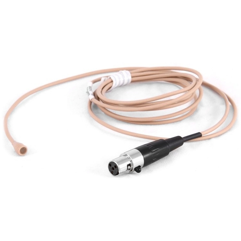 Countryman B3 Omni Lavalier Mic, Low Sens, with TA4F Connector for Shure Wireless Transmitters (Tan)