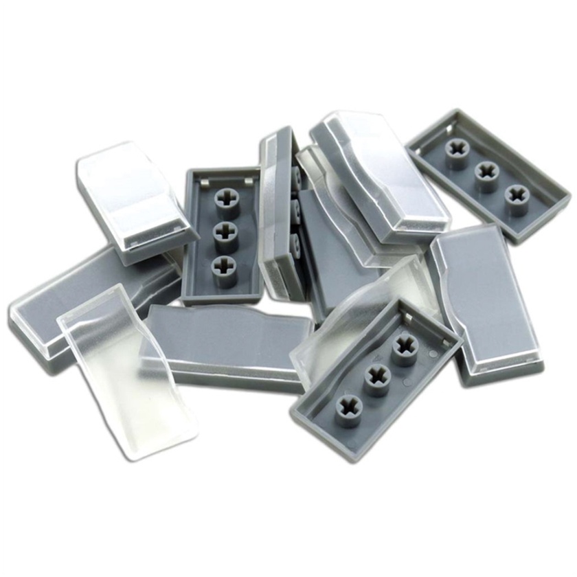 X-keys XK-A-501-R Wide Keycaps (Gray, Pack of 10)