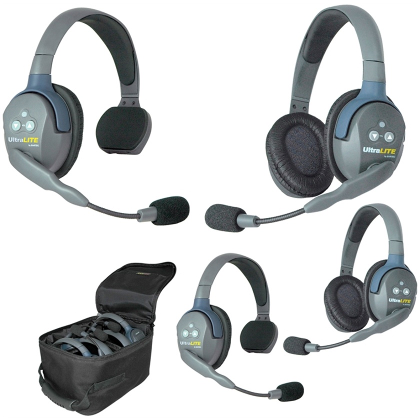 Eartec UL422 UltraLITE 4-Person Headset System