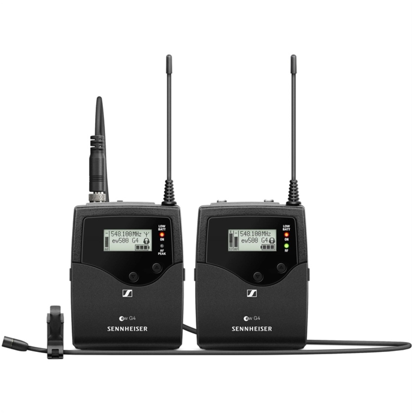 Sennheiser EW 512P G4 Camera Wireless System with MKE-2 Gold Lavalier Mic (AW+ Band)