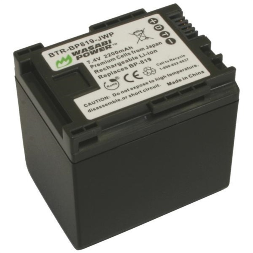 Wasabi Power Battery for Canon BP-819