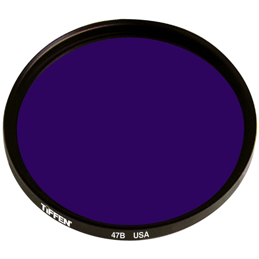 Tiffen 105mm (Coarse Thread) Deep Blue 47B Color Balancing Filter