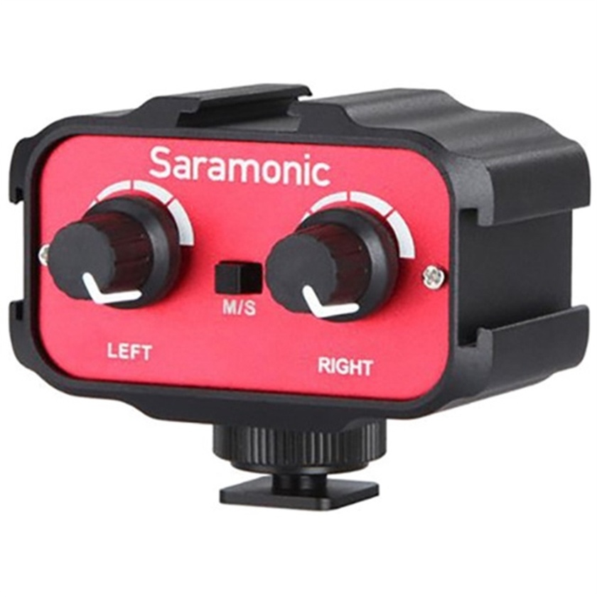 Saramonic SR-AX100 2-Channel Universal Audio Adapter for DSLR - Open Box Special