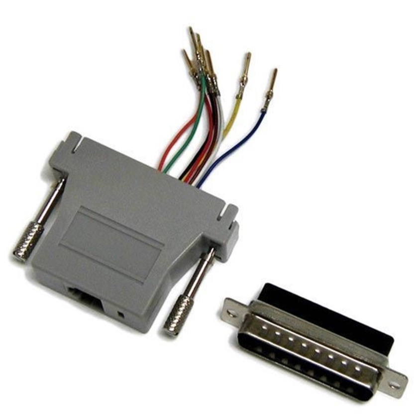 DYNAMIX DB25 Male to RJ45 Ethernet Adaptor (8 Wire)