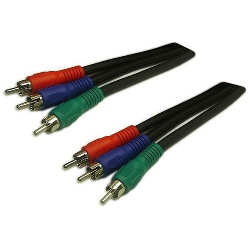 DYNAMIX 10m Component Video Cable 3 to 3 RCA (Red, Blue & Green)