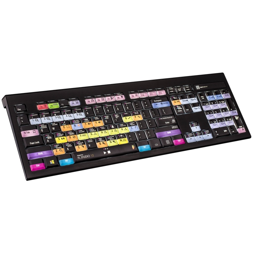 LogicKeyboard FL Studio Astra Resolve 12 Backlit PC Keyboard
