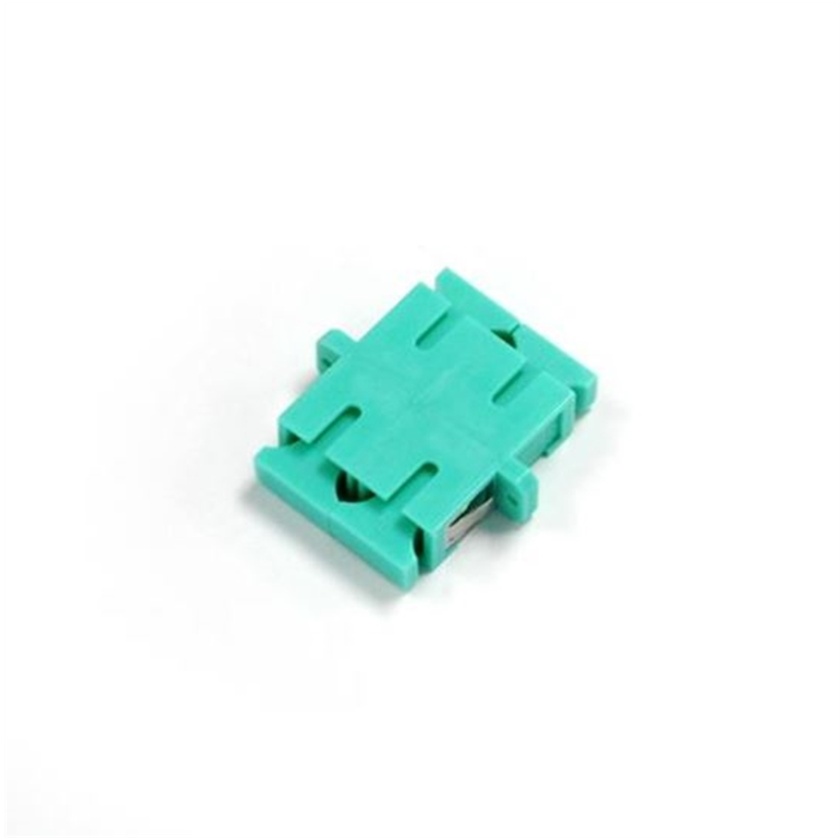 DYNAMIX Fibre SC/SC Duplex Multi-Mode Joiner with PhBr Sleeve (Aqua)