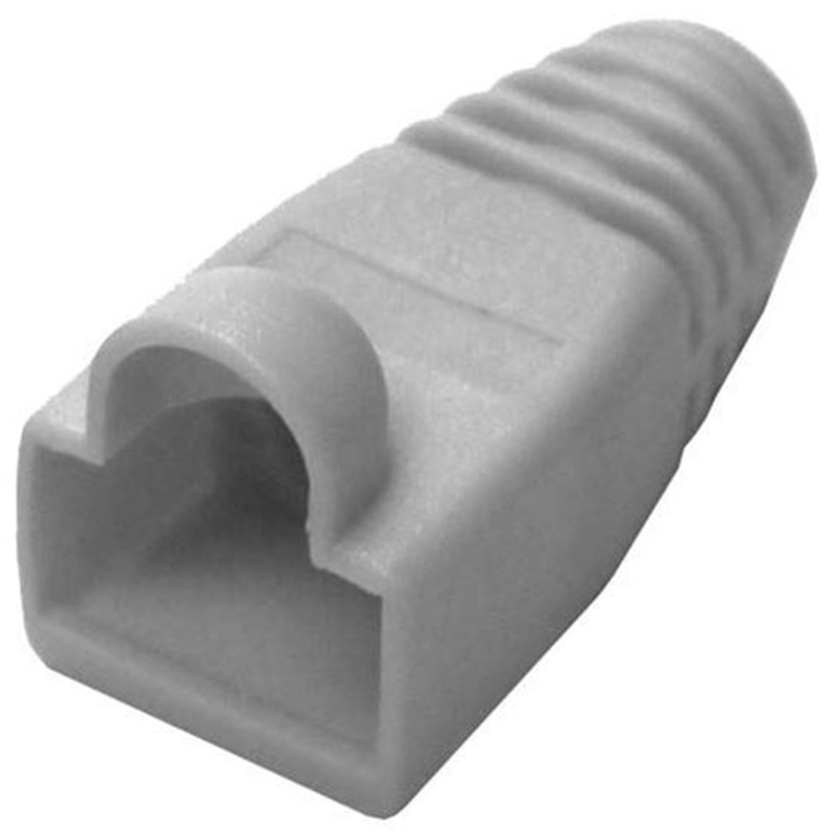 DYNAMIX RJ45 Strain Relief Boot (6 mm, Grey, 20 Pack)