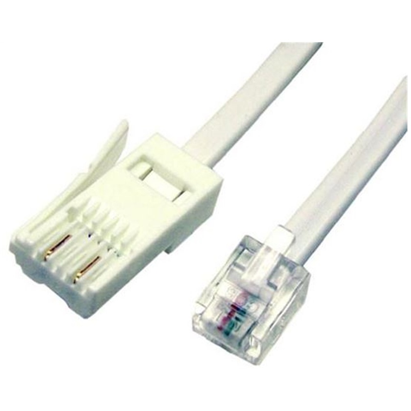 DYNAMIX 10m BT to RJ-11 Cable (For Modem to Phone Line Connection)
