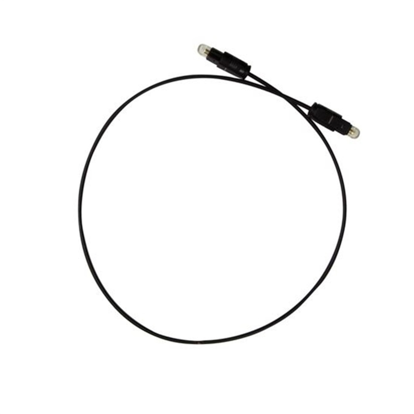 DYNAMIX TosLink Audio Fibre Optic Cable with Plastic Shell Connector (0.5 m)