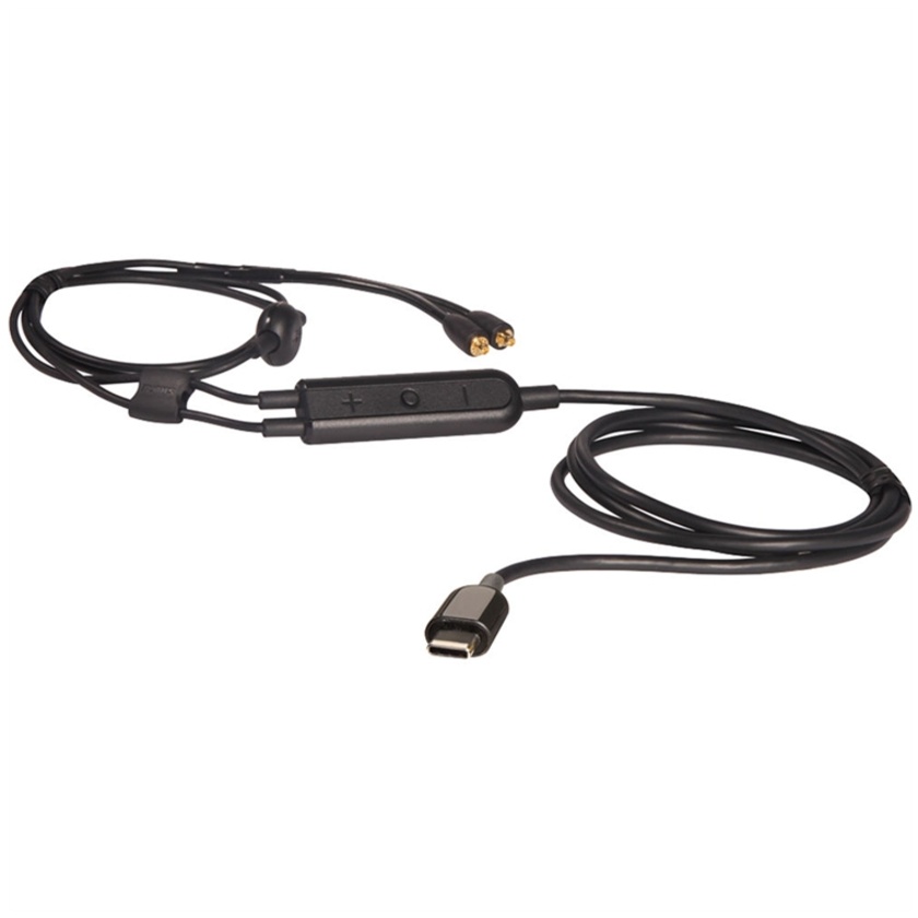 Shure RMCE-USB Remote & Microphone USB Type-C Cable with In-Line DAC for SE Earphones