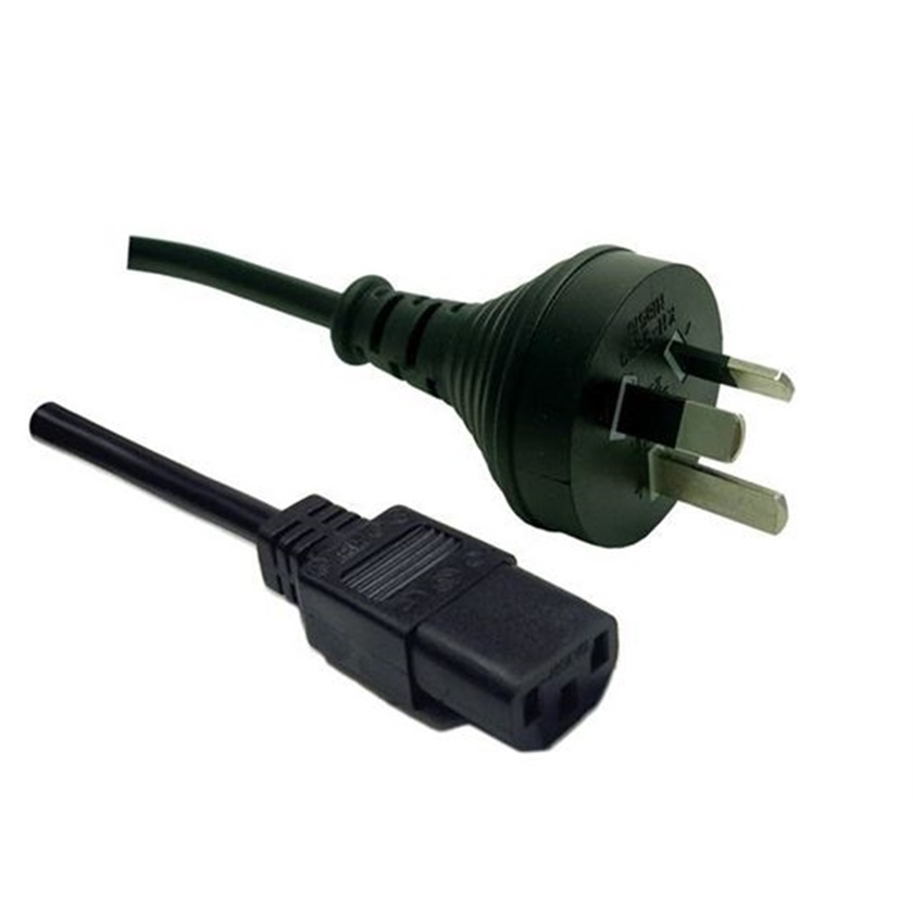 DYNAMIX 3-Pin Plug to IEC Female Plug Power Cord (Black, 0.75 m)