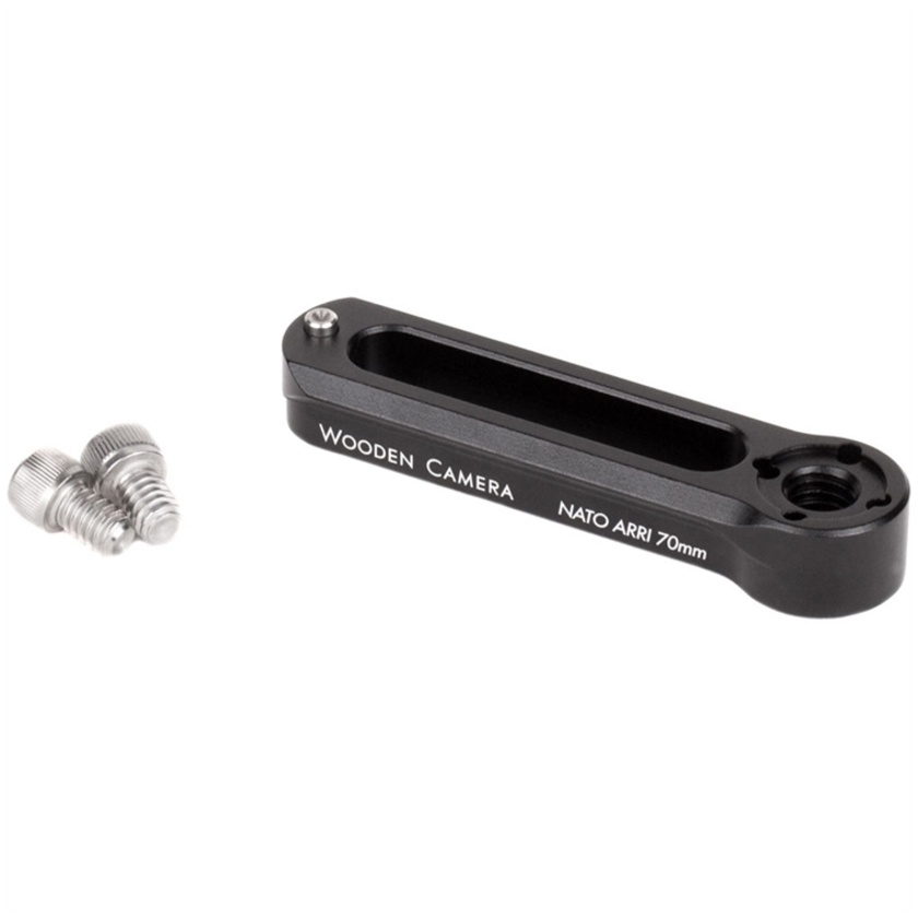 Wooden Camera Nato Arri 70mm Rail (1.67" Screw Channel)