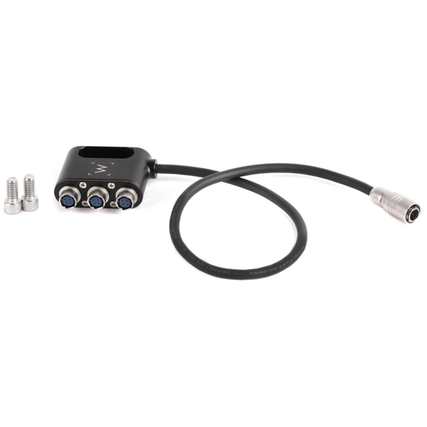 Wooden Camera 1 to 3 Mini Power Splitter (4-Pin Hirose)