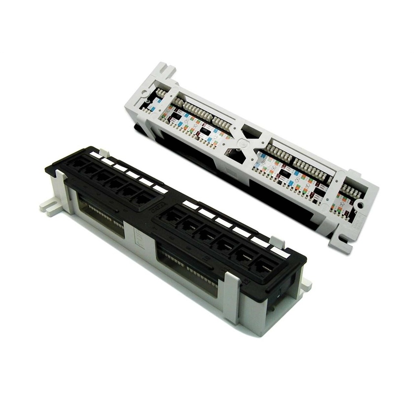 DYNAMIX Mini 12 Port Cat6 Patch Panel