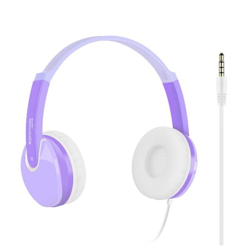 Promate Jamz Kids Wired Headphones (Purple)