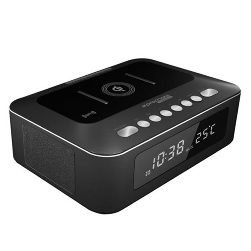 Promate Timebase-1 Wireless Speaker and Charging Station