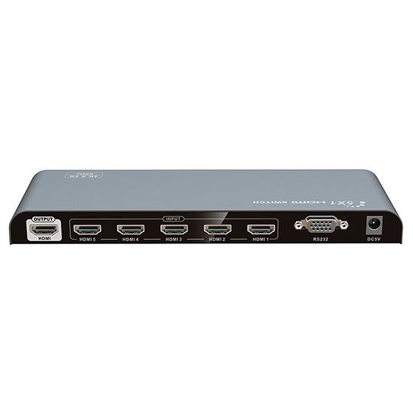 Lenkeng 4K 5 In 1 Out HDMI Switcher