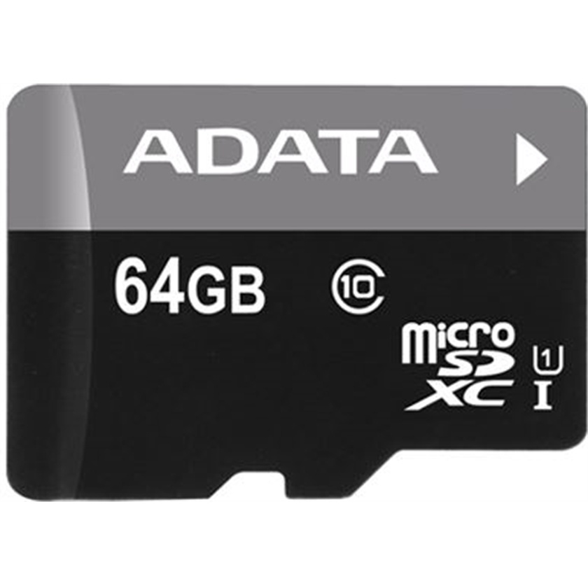 ADATA 64GB Premier microSDHC UHS-I Memory Card (Class 10)