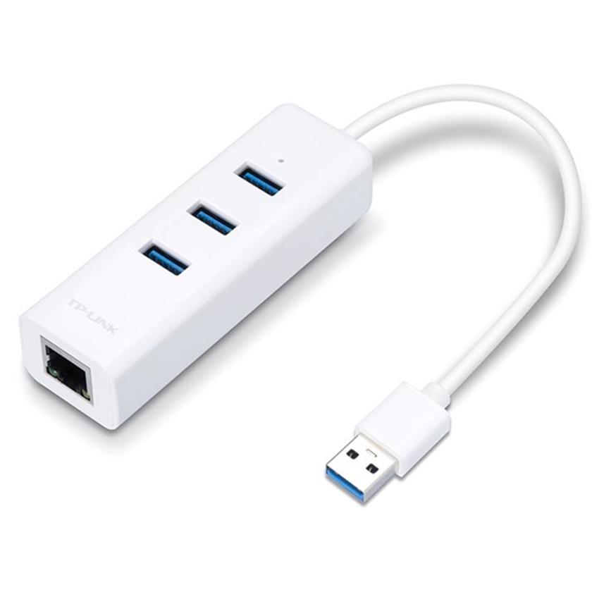 TP-Link UE330 USB 3.0 to Gigabit Ethernet Network Adapter + 3 Port Hub