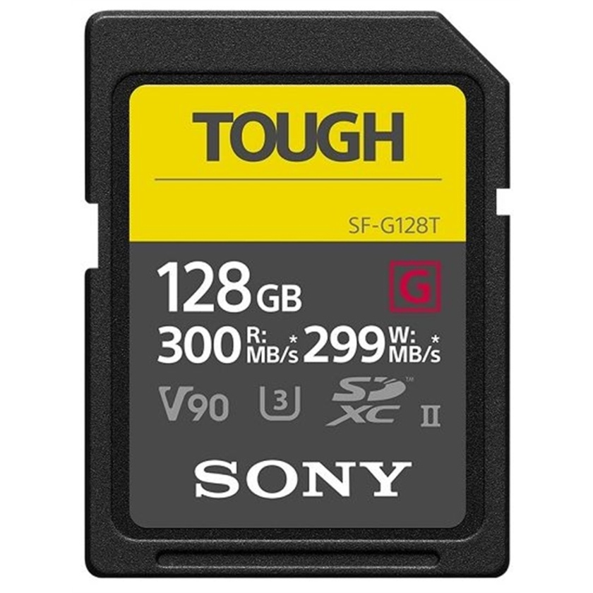 Sony 128GB SF-G TOUGH Series UHS-II SDXC Memory Card
