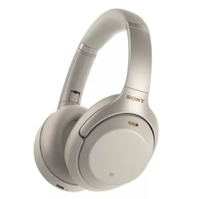 Sony WH1000XM3S Wireless Noise Cancelling Overhead Headphones (Silver)
