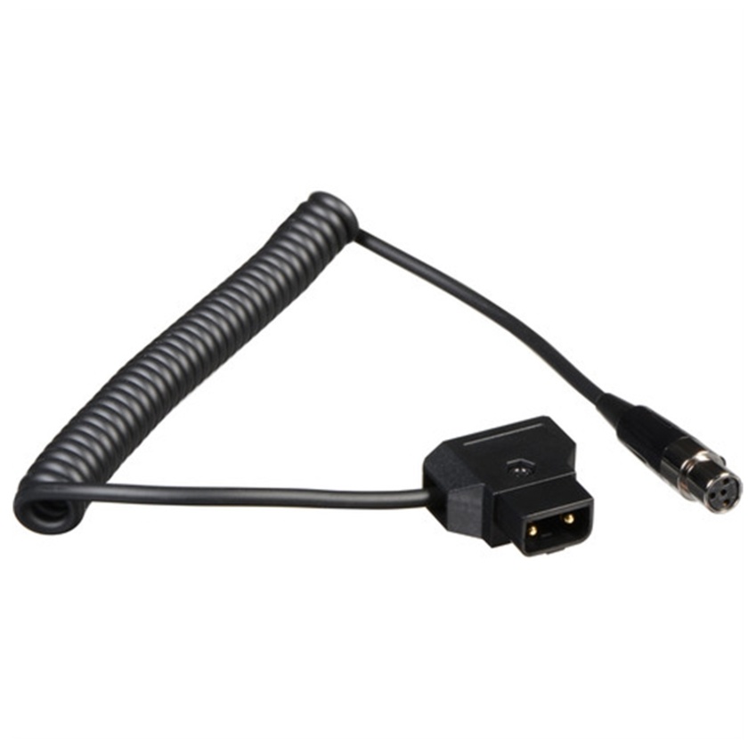 Core SWX P-Tap to TVLogic Mini-XLR Coiled Cable (45-120 cm)