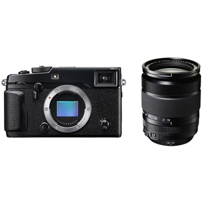 Fujifilm X-Pro2 Mirrorless Digital Camera with XF 18-135mm f/3.5-5.6 R LM OIS WR Lens