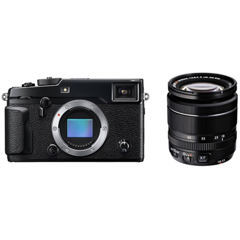 Fujifilm X-Pro2 Mirrorless Digital Camera with XF 18-55mm f/2.8-4 R LM OIS Zoom Lens