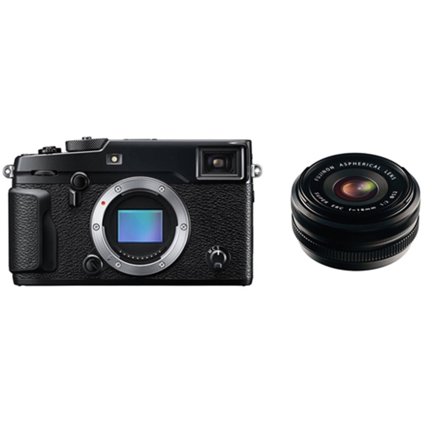 Fujifilm X-Pro2 Mirrorless Digital Camera with XF 18mm f/2.0 R Lens