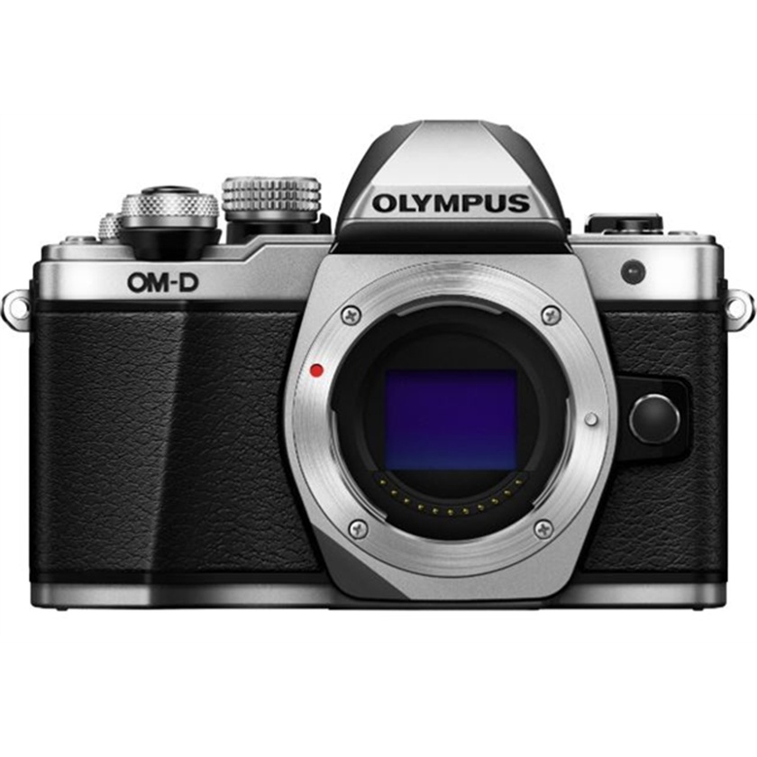 Olympus OM-D E-M10 Mark II Mirrorless Camera (Body Only, Silver)