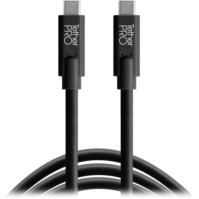 Tether Tools TetherPro USB Type-C Male to USB Type-C Male Cable 3m (Black)