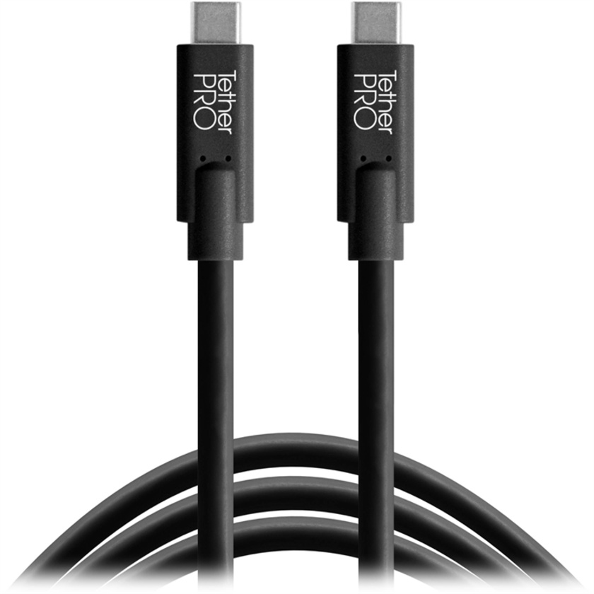Tether Tools TetherPro USB Type-C Male to USB Type-C Male Cable 1.8m (Black)