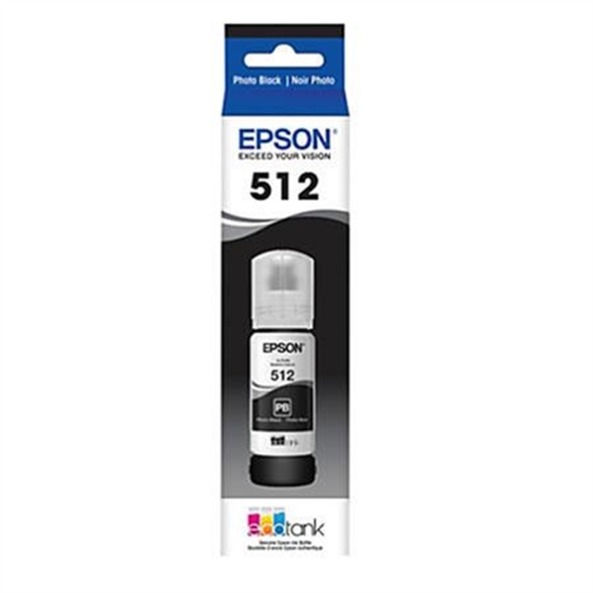 Epson T512 Black Photo Ink Bottle 70 ml