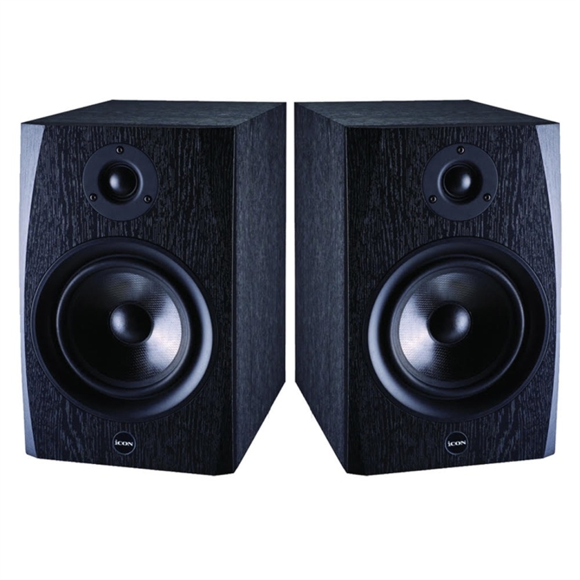 Icon Pro Audio SX-6A 6.5" Compact 2-Way Active Studio Monitors (Pair)