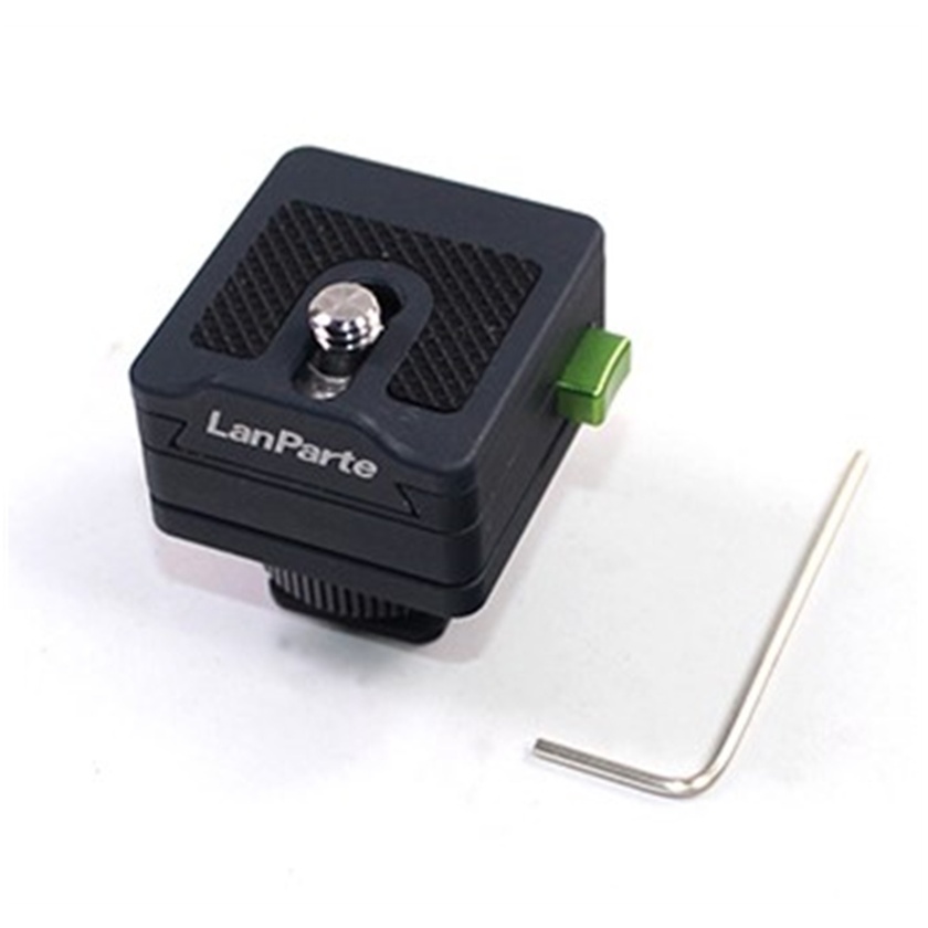 Lanparte MQR-04 Quick Release Monitor Adapter with Cold Shoe