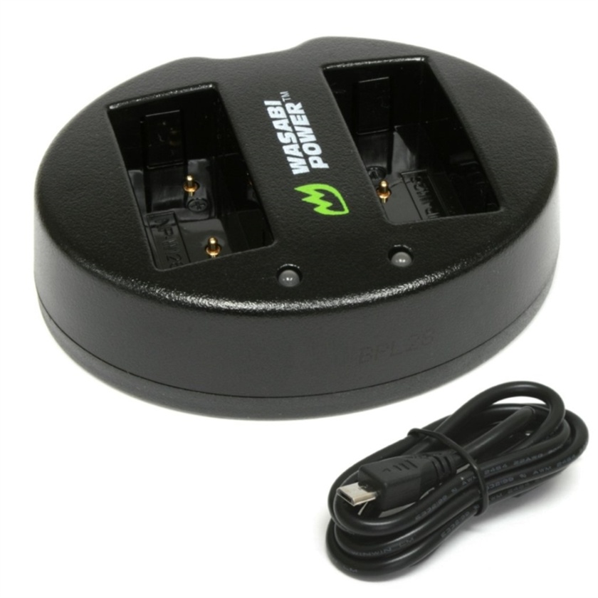 Wasabi Power Dual USB Charger for Fujifilm NP-W126, NP-W126S, BC-W126